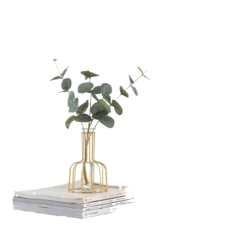 Iron Metal Vase (Test Tube)