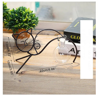 Decorative Cat Vase