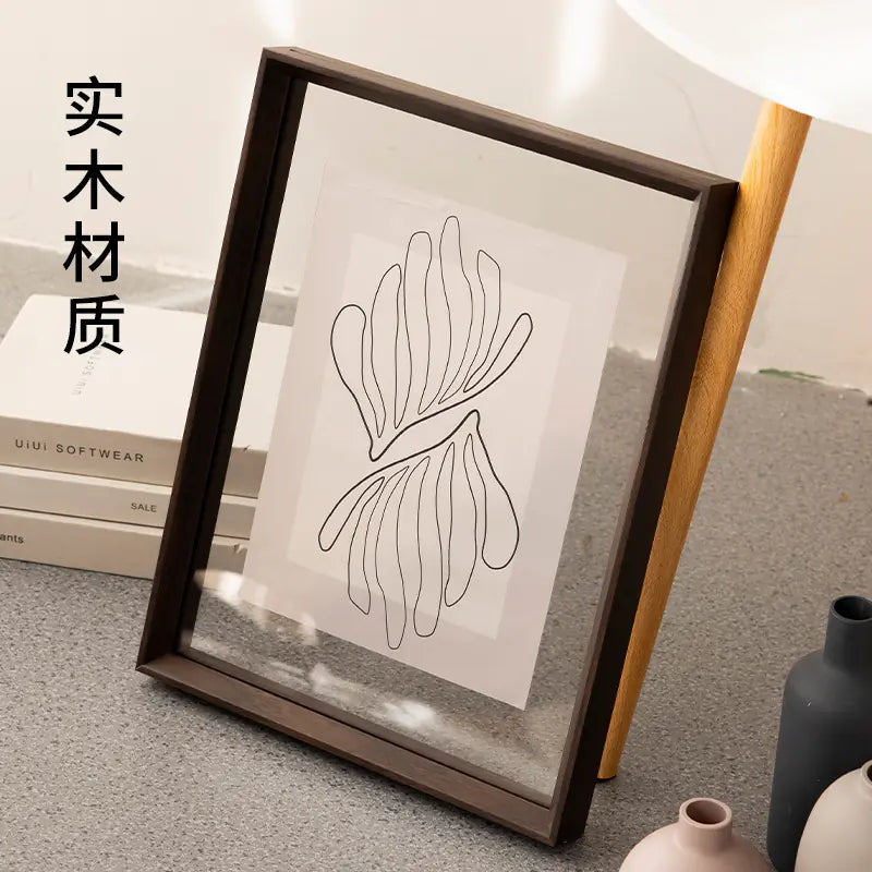 Double-Sided A4 Acrylic Frame for Display and Photos