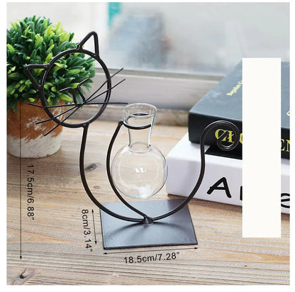 Decorative Cat Vase