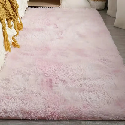 Plush Pink Area Rug