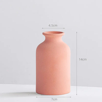 Colorful Nordic Ceramic Vase