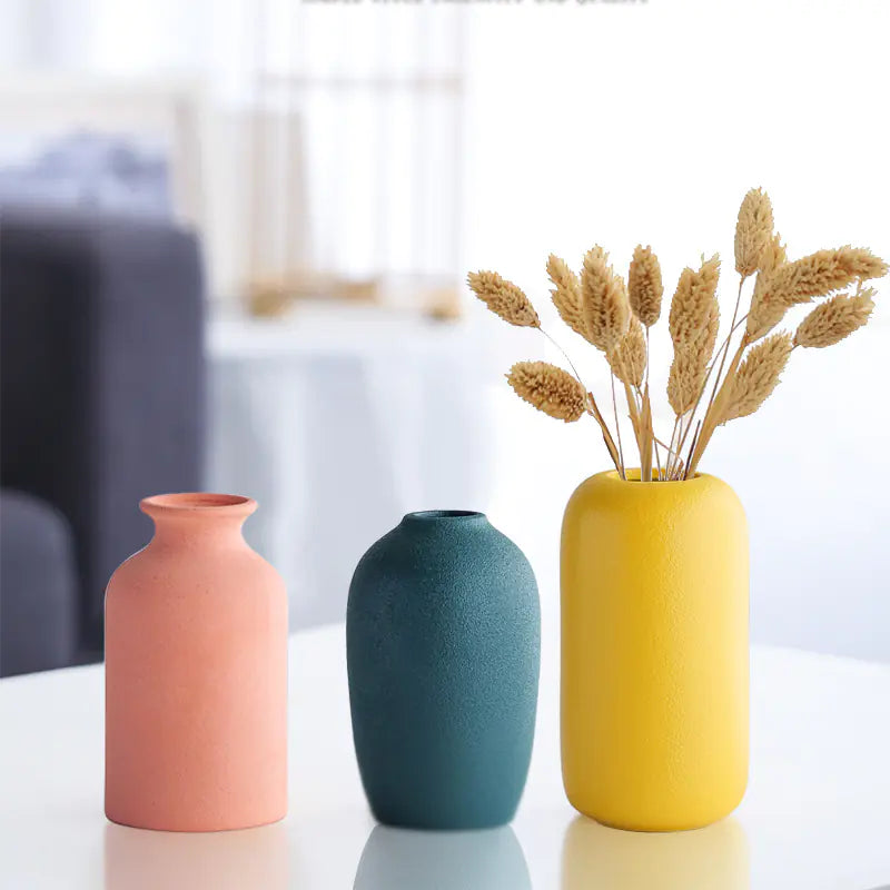 Colorful Nordic Ceramic Vase