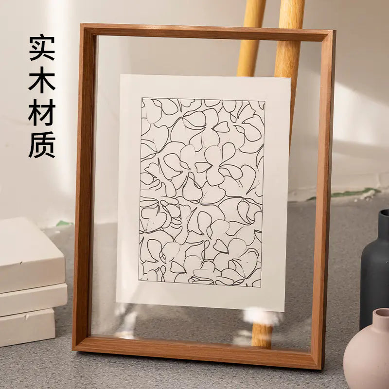 Double-Sided A4 Acrylic Frame for Display and Photos