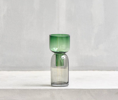 Stained Glass Flower Vase