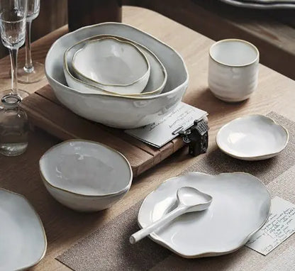 Irregular Ceramic Dinnerware Set