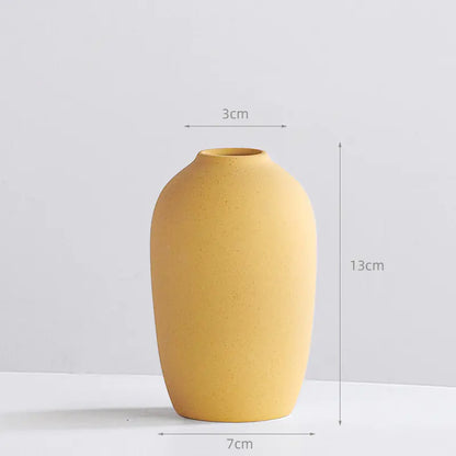 Colorful Nordic Ceramic Vase