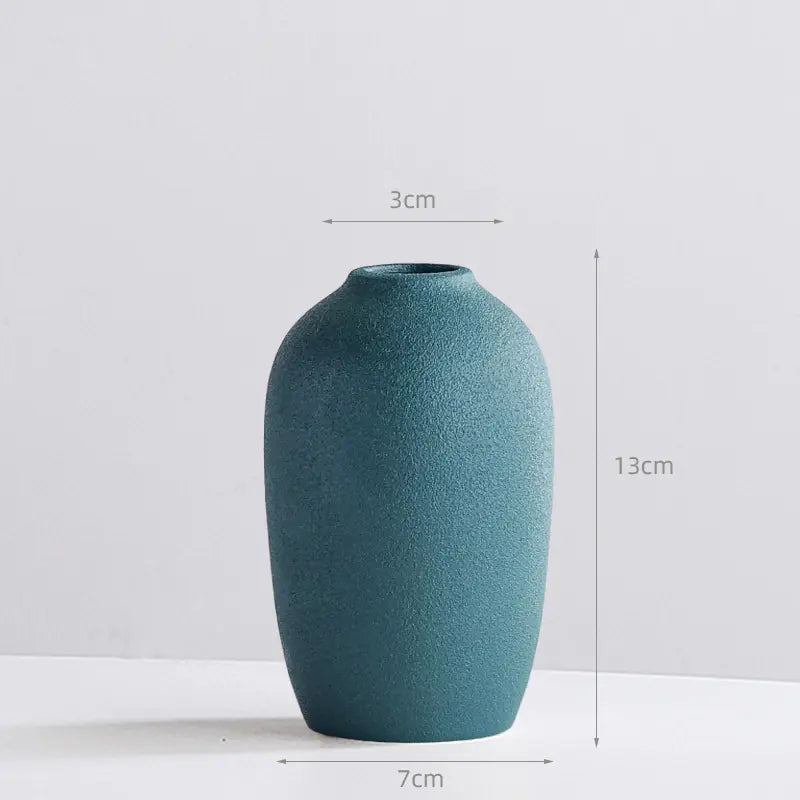 Colorful Nordic Ceramic Vase