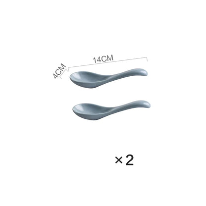 Nordic Gold Trim Ceramic Dinnerware Set