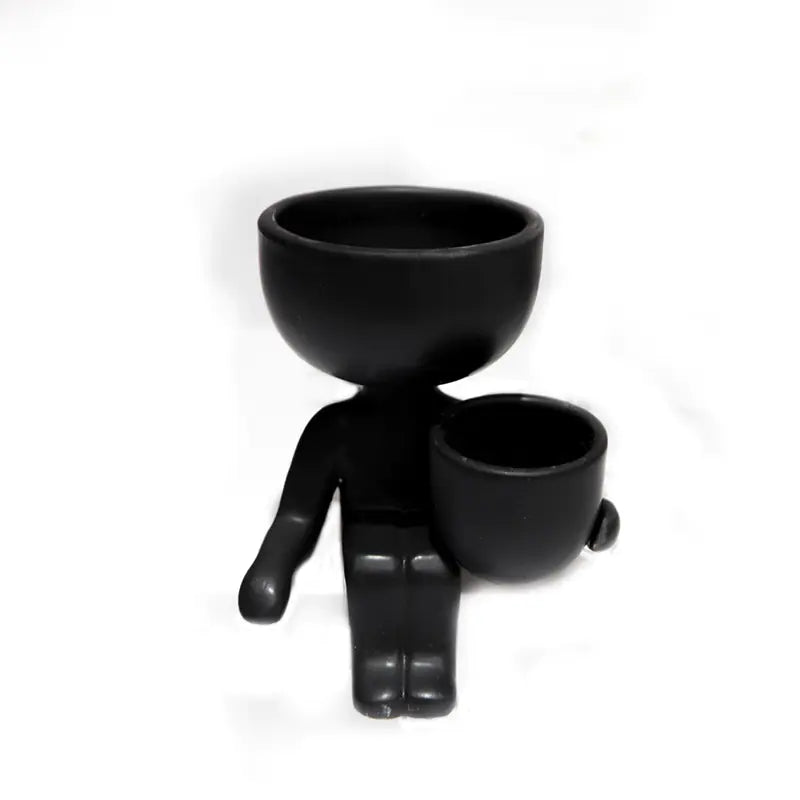 Ceramic Figurine Planter