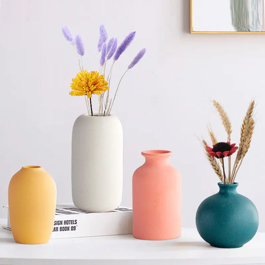 Colorful Nordic Ceramic Vase