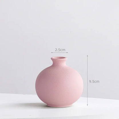 Colorful Nordic Ceramic Vase