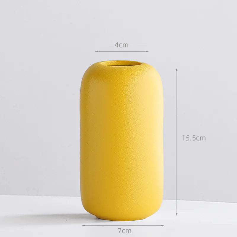 Colorful Nordic Ceramic Vase