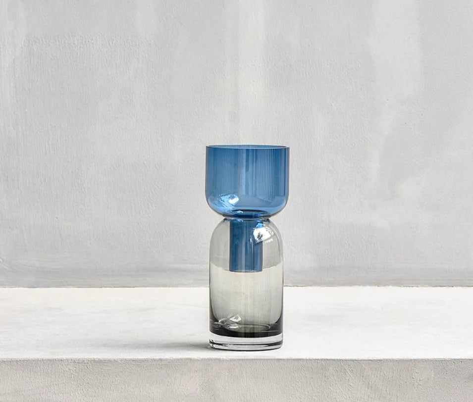 Stained Glass Flower Vase