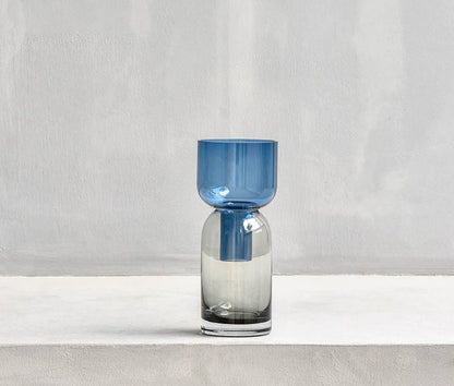 Stained Glass Flower Vase