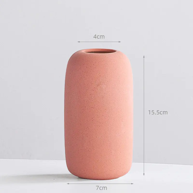 Colorful Nordic Ceramic Vase