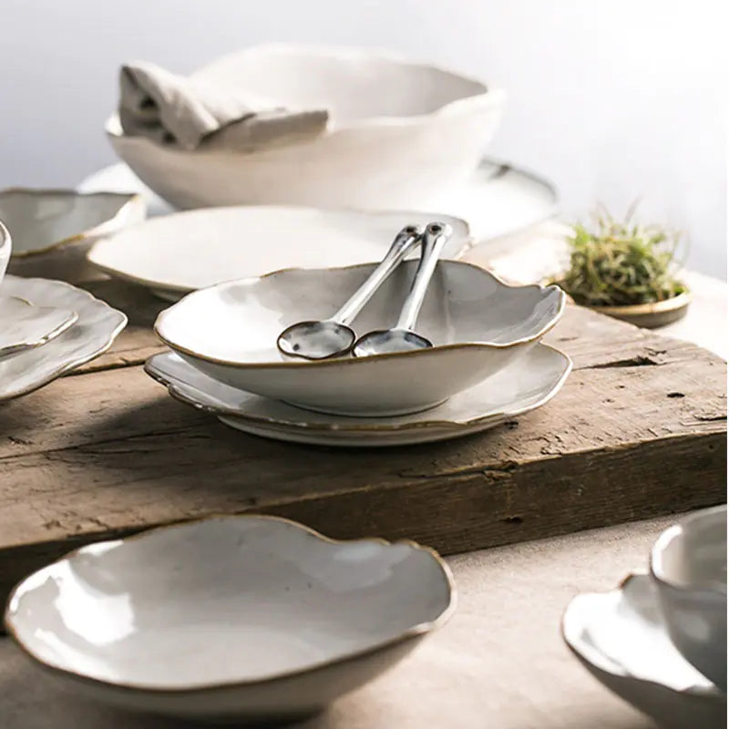 Irregular Ceramic Dinnerware Set